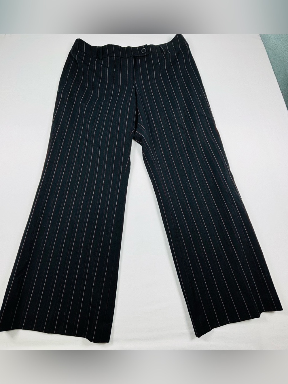 Women’s Black Pinstripe Dress Pants W717